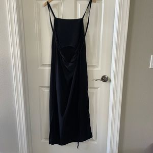 Malia Mills black strap dress